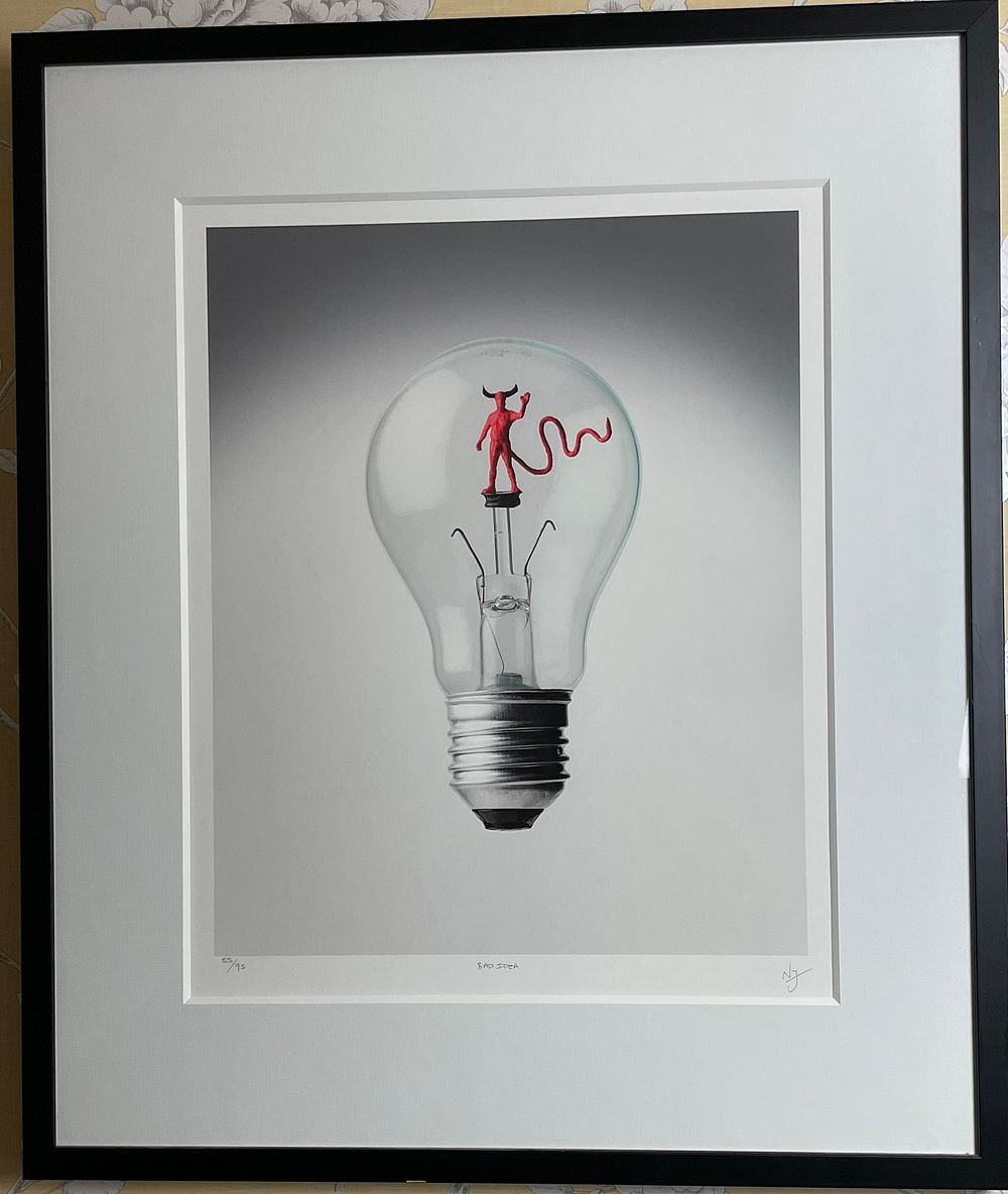 Lot 47 – Nic Joly, Bad Idea, Giclée Print