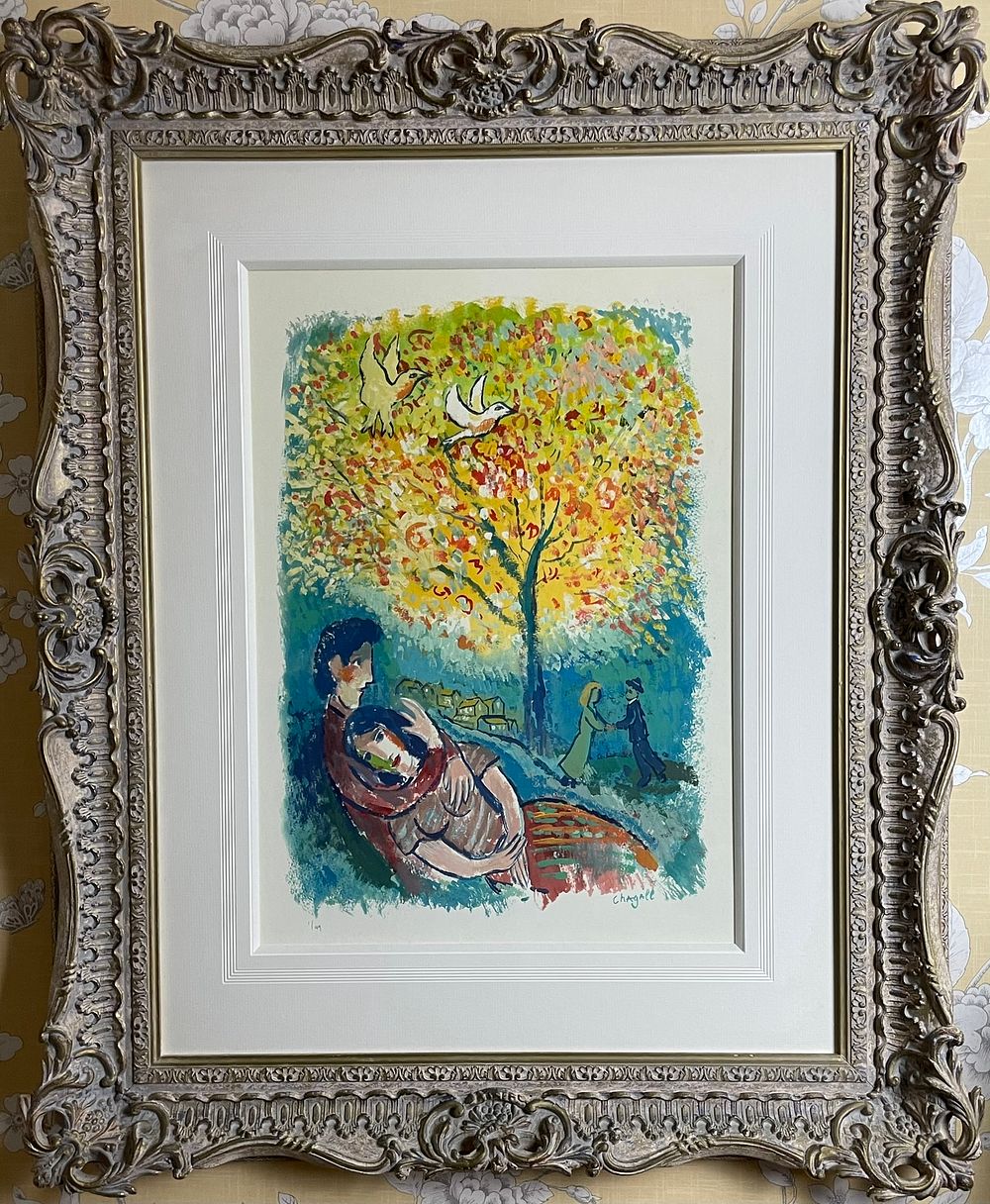 Lot 59 – John Myatt’s Copy of Marc Chagall ‘The Lovers Dream’
