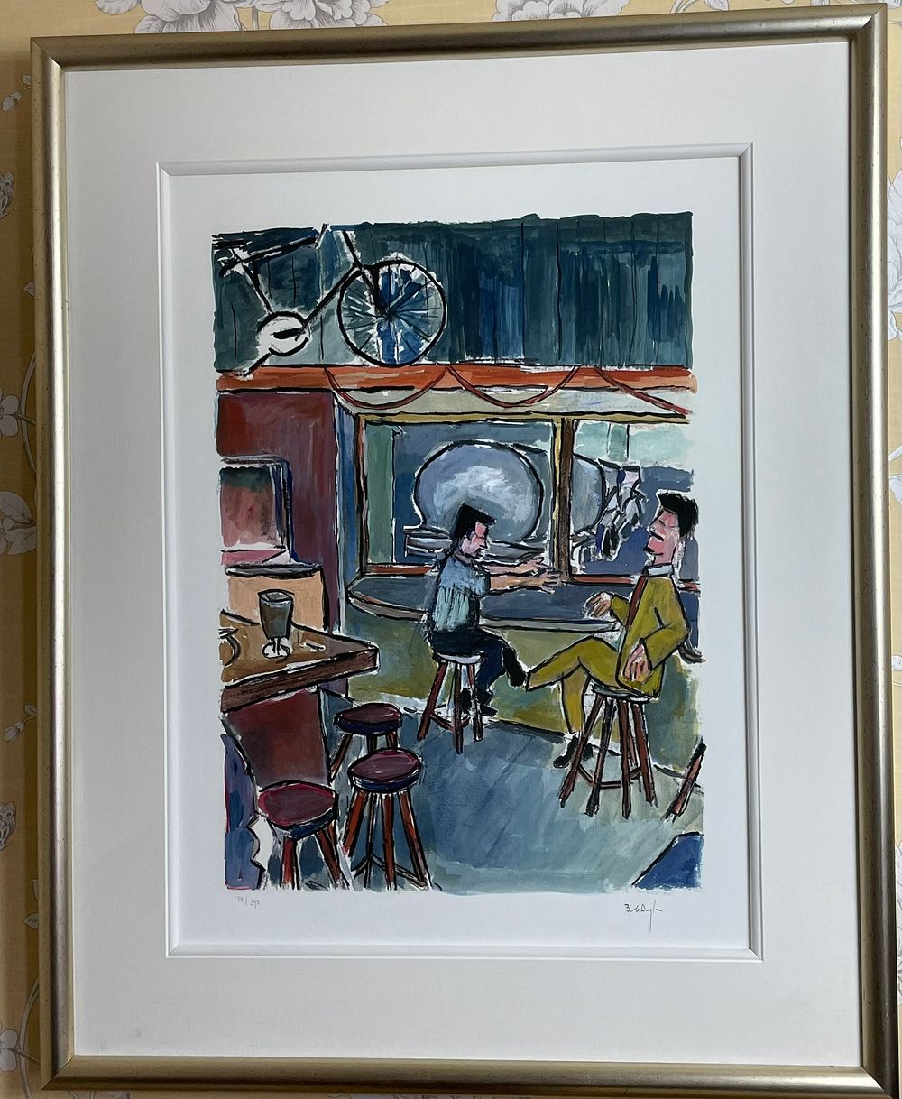 Lot 63 – Bob Dylan, Truck Stop, Hand-Signed Limited Edition Giclee Print