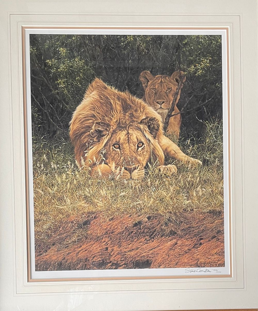 Lot 243 – Simon Combes The Hypnotist Signed Limited Edition Offset Lithograph