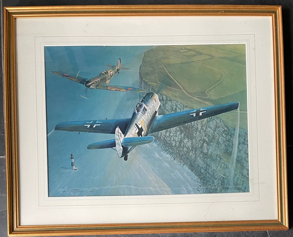 Lot 244 – Geoff Nuttall Signed Limited Edition Aviation Print 47/1000