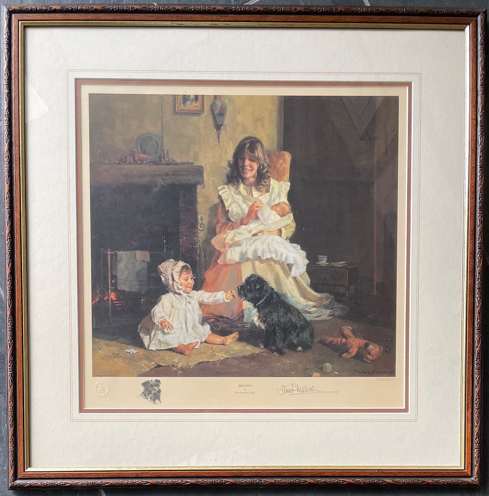 Lot 250 – David Shepherd Signed Limited Edition Lithograph Biscuits
