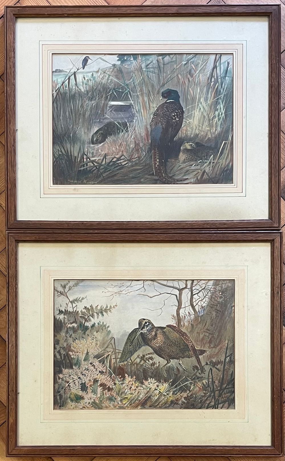 Lot 279 – A Pair of Archibald Thorburn Watercolours