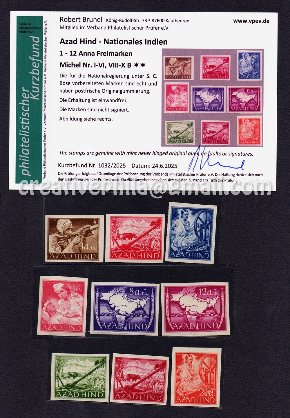 Creative Enterprises | Auction 5 | Stamp Auction