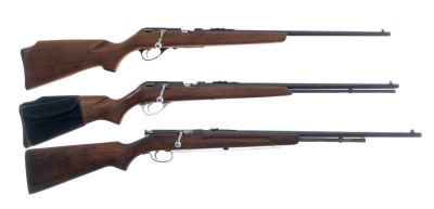 Estate Rifles 3 Pcs Lot Rifle. Description Estate Rifles lot with three assorted .22 caliber 