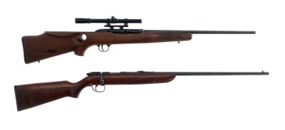 Mossberg / Remington Rifles .22 2 Pcs Lot Rifles. Description Estate rifle lot with two pieces. 