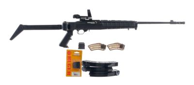 Ruger 10/22 .22 LR Semi Auto Rifle. Description Ruger 10/22 semi automatic rifle chambered in 