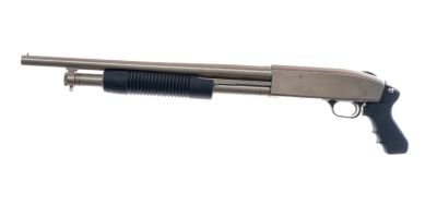 Mossberg 500 12Ga Pump Action shotgun. Description Mossberg 500E chambered in .410 for 2 3/4" 