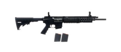 Ruger SR-556 Gas Piston 5.56mm Semi Auto Rifle. Description Ruger SR-556 chambered in 