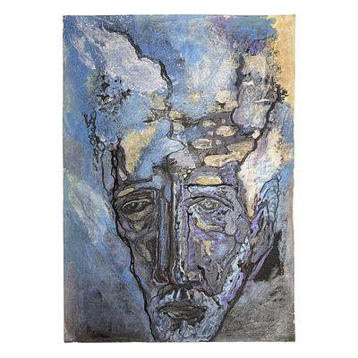 (3) Рисунок, смешанная техника, автор Шафранский Александр Степанович. Формат: 42х30 см. 