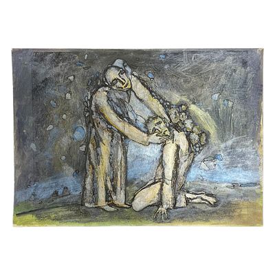 (3) Рисунок, смешанная техника, автор Шафранский Александр Степанович. Формат: 21х30 см. 