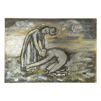 (3) Рисунок, смешанная техника, автор Шафранский Александр Степанович. Формат: 21х29,5 см. 