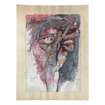 (3) Рисунок, смешанная техника, автор Шафранский Александр Степанович, размер 36х27 см. . Шафранс 