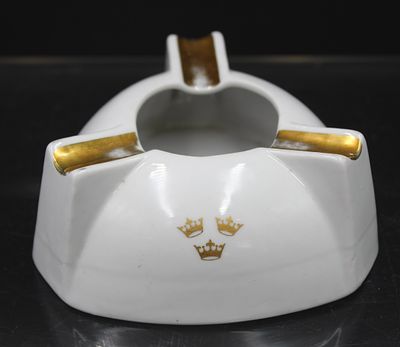 Ascher, Swedish-American-Line, ca. H-4,5cm, Gebrauchsspuren