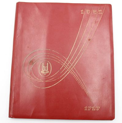 Firmenschrift "Br&ouml;nners Druckerei F.a.M.", 1952