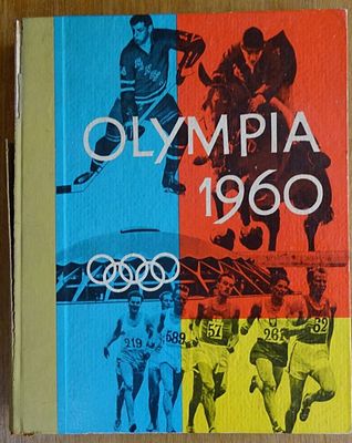 Olympia 1960 Bildband, Buchr&uuml;cken defekt, fehlt ein St&uuml;ck