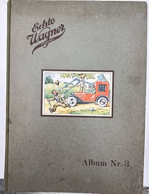 Wagner Sammelalbum Nr. 3, gut erhalten und wohl komplett