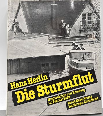 Hans Herlin" Die Sturmflut" 1962, Bildband, sehr guter Zustand