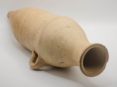 Michael KASHALOS. Cypriot, 1885 – 1974Flaskceramicsigned M.K. on the bottomH 28cm D 