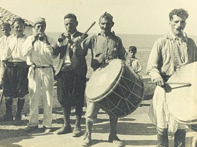 Felix YIAXIS. Cypriot, 1922 - 2001Drum band in Cyprusphotographsigned lower right18 x 23.5 cm33 