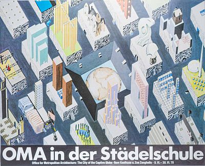 Rem Koolhaas and Zoe Zenghelis. OMA / Office for Metropolitan ArchitectureOMA in der 
