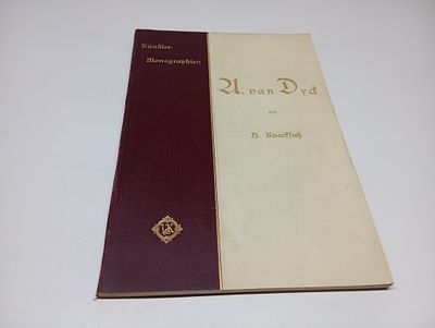 Ван Дейк. Серия: Монографии художников/ Kunstler Monographien. Выпуск 13. Книга на немецком языке.
