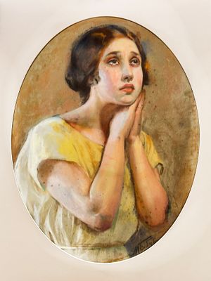 Бабут Михаил Михайлович (1868–1924). Женский портрет. Первая четверть ХХ века.