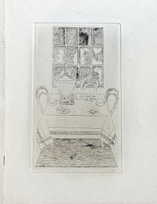 Гончарова Наталия Сергеевна (1881–1962). Иллюстрация к книге Жозефа Кесселя 
"Чай капитана 