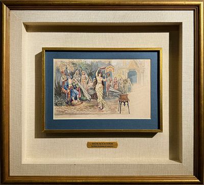 Поль Ассатуров (1867–1916). Восточный танец. Конец XIX – начало XX вв. Бумага, карандаш 