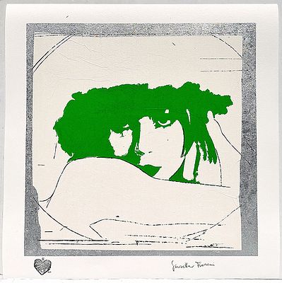 GIOSETTA FIORONI, "Doppio Liberty" - GIOSETTA FIORONI, "Doppio Liberty" Verde Luminoso 