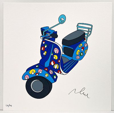 MARCO LODOLA, Senza Titolo - MARCO LODOLA, Senza Titolo, Serigrafia su cartoncino, cm 30x30 