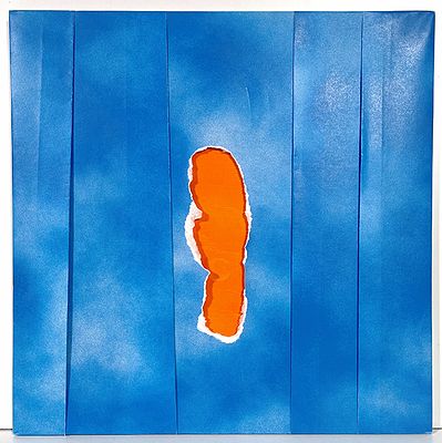 PAOLINO ANTONINO, "Isola di smog" - PAOLINO ANTONINO, "Isola di smog" - acrilico su 