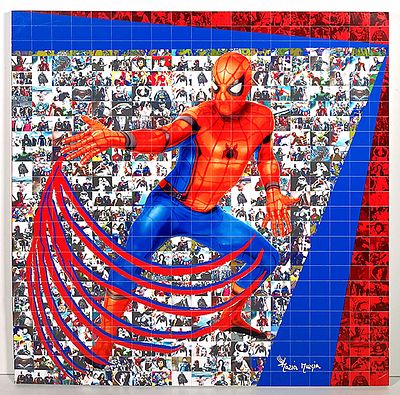 MURGIA MARIA, "Serie supereroi:Spider-man", 2020 - MURGIA MARIA, "Serie 