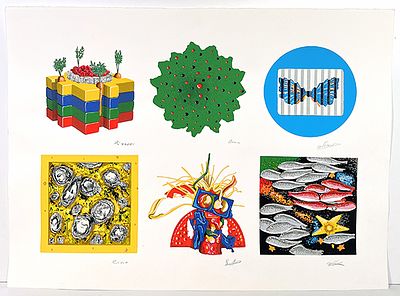 CRACKING ART, "Casellario Genetico" - CRACKING ART, "Casellario Genetico", serigrafia 