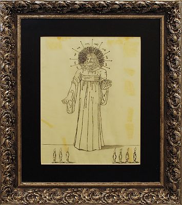 GIORGIO DE CHIRICO "L'immagine eccelsa", 1977 - GIORGIO DE CHIRICO "L'immagine eccelsa" 