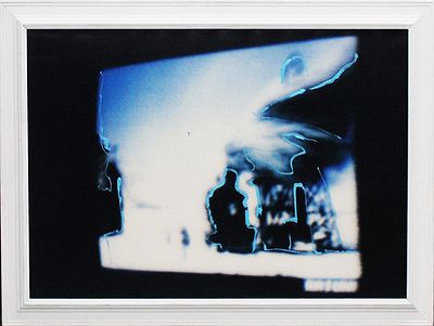 MARIO SCHIFANO, 1990-1997 - MARIO SCHIFANO, 1990-1997, acrilico su PVC preparato al computer, dim 