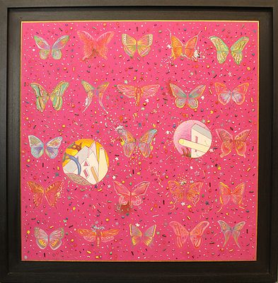 LUCA ALINARI, "Farfalle impossibili", anni 80 - LUCA ALINARI, "Farfalle impossibili" 