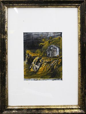 GRAHAM VIVIAN SUTHERLAND, "Grotta", 1942 - GRAHAM VIVIAN SUTHERLAND, "Grotta", 1942 