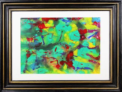 ANTONIO CORPORA, "Senza titolo", 1993 - ANTONIO CORPORA, "Senza titolo", 1993, Tempera e 