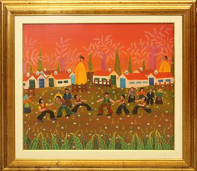 NINO CAMARDO, "Il tiro alla corda", 1973/74 - NINO CAMARDO, "Il tiro alla corda" 