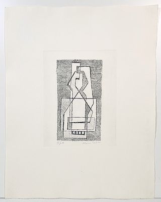 RADICE MARIO - RADICE MARIO, Incisione all'acquaforte, cm 21,5x16 dimensione dell'incisione, cm 