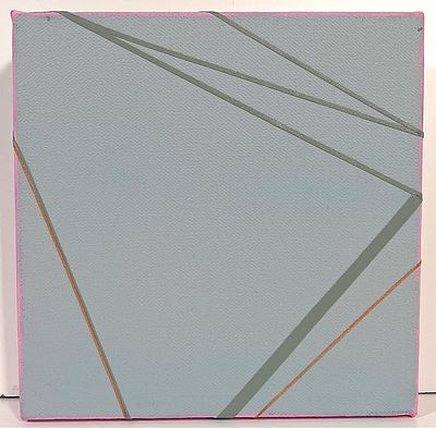 TEMPORITI MONICA O - TEMPORITI MONICA MT-79-15-19 tecnica mista su tela 30x30 cm