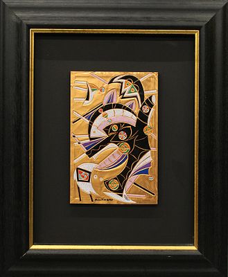 UMBERTO MASTROIANNI, "Sulla soglia del segno della Metamorfosi", 1972 - UMBERTO 