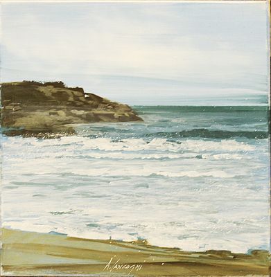 AGOSTINO CAGNOGNI, "Calafuria-Livorno", anni 2000 - AGOSTINO CAGNOGNI 