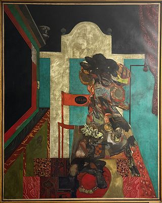 GUIDO BIASI, "Omaggio a Fellini", 1966 - GUIDO BIASI, "Omaggio a Fellini", 1966, olio su 