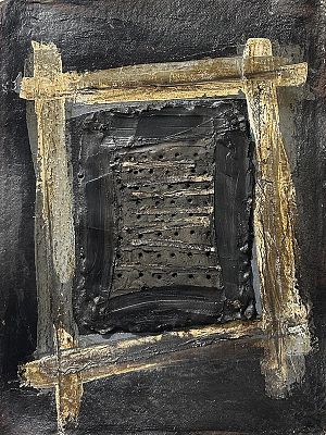 ANTONIO IEVOLELLA, 2017 - ANTONIO IEVOLELLA, 2017, tecnica mista su carta, cm 78x59. Al verso: 