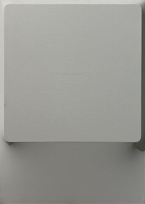 SANDRO MATE, "Il mio bianco", 2019 - SANDRO MATE, "Il mio bianco", 2019, estroflessione 