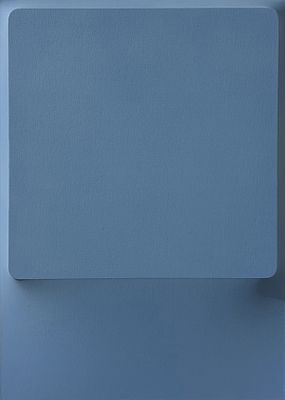SANDRO MATE, "Azzurro", 2019 - SANDRO MATE, "Azzurro", 2019, estroflessione su tela, cm 