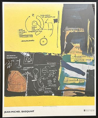 JEAN MICHEL BASQUIAT, Senza titolo, 2002 - JEAN MICHEL BASQUIAT, Senza titolo, 2002, poster, cm 