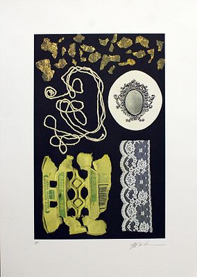 JUDITH FLAISHMANN - JUDITH FLAISHMANN, Anni 2000, litografia su cartoncino, cm 68,5x48,5. 